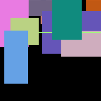 Black Moustache Player Trouser