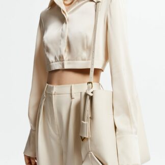 Eco leather shopping bag